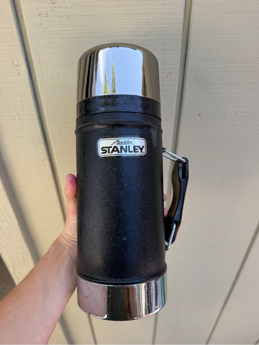 Vintage Stanley Black Insulated Thermos